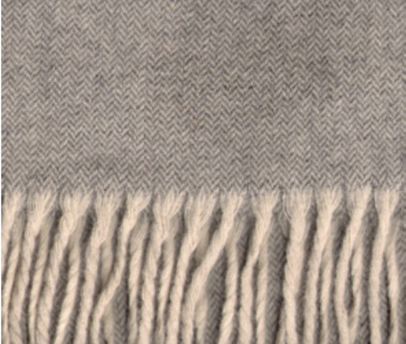écharpe laine naturelle